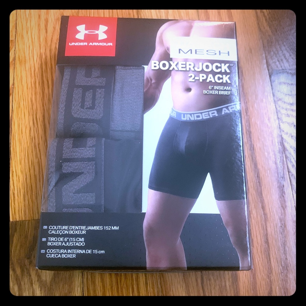 Men’s Under Armour Boxerjock Briefs size large